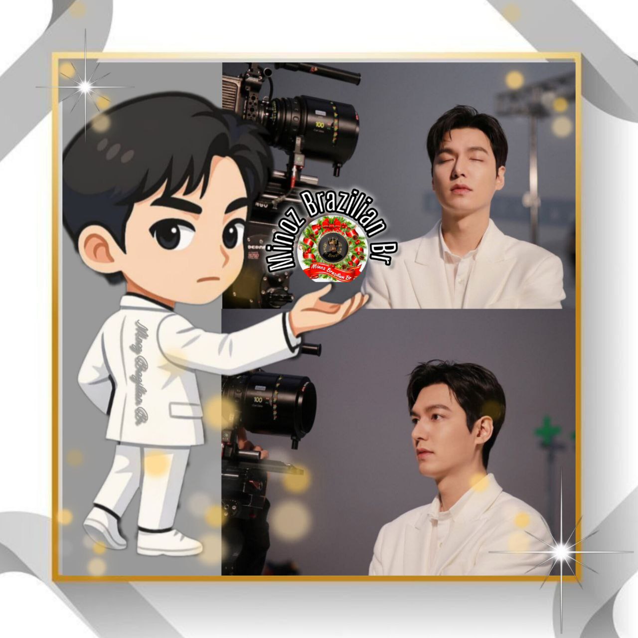 粉丝拍下的李敏镐瞬间