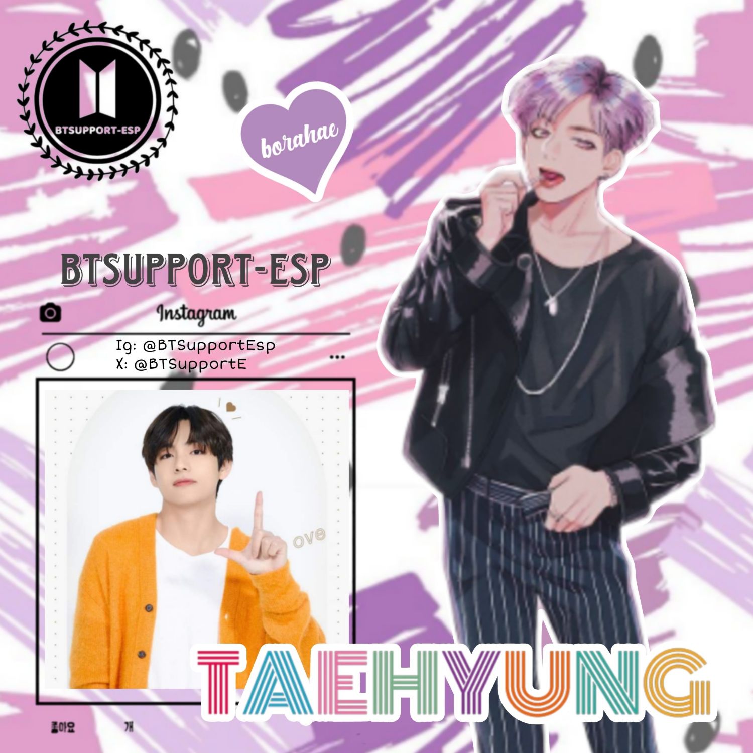 Latest photo of Kim Taehyung (V)