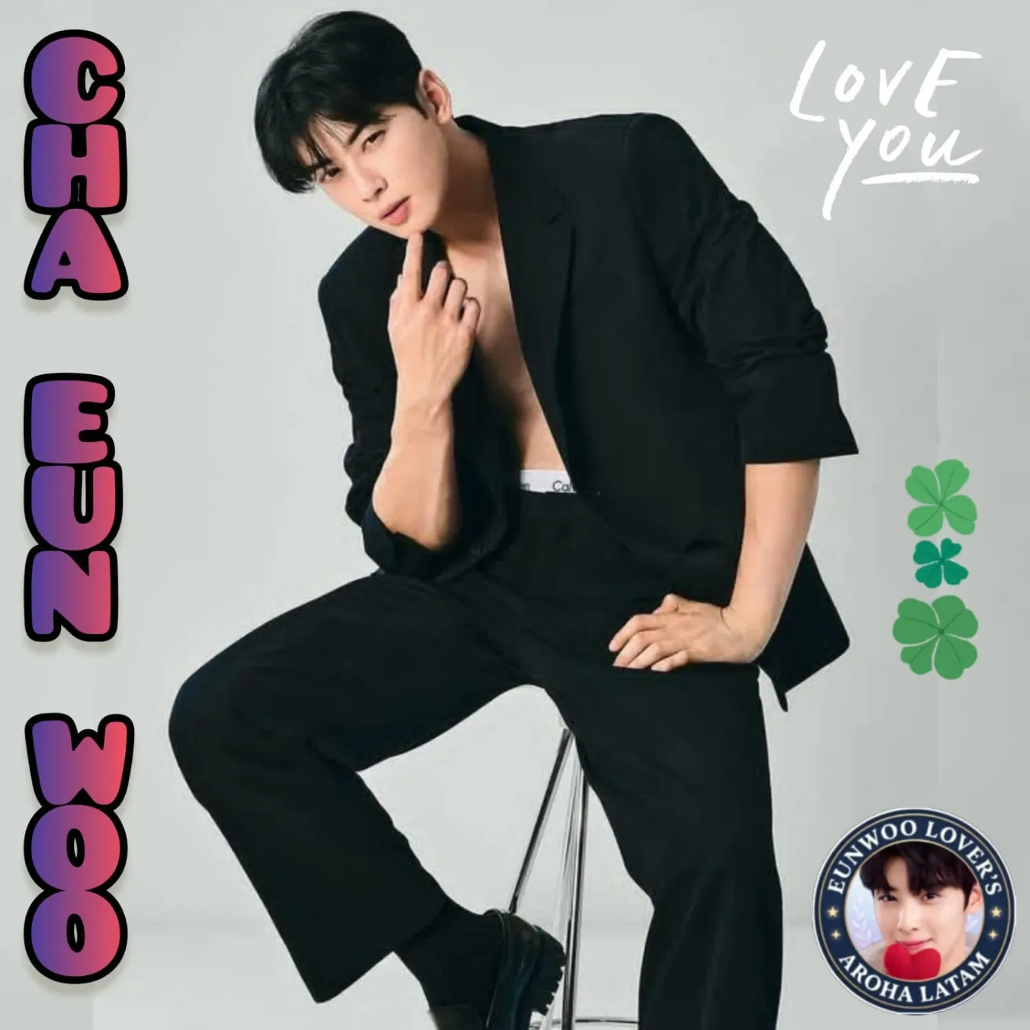 Recent activity shot of Cha Eunwoo