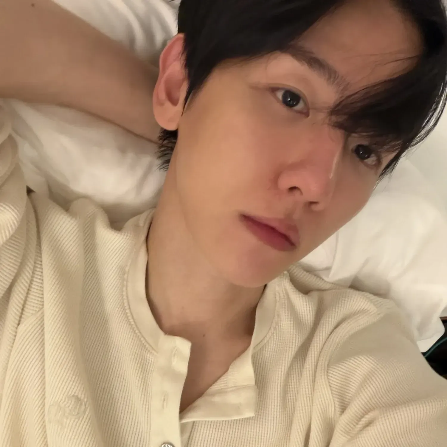 Behind-the-scenes cut of Baekhyun
