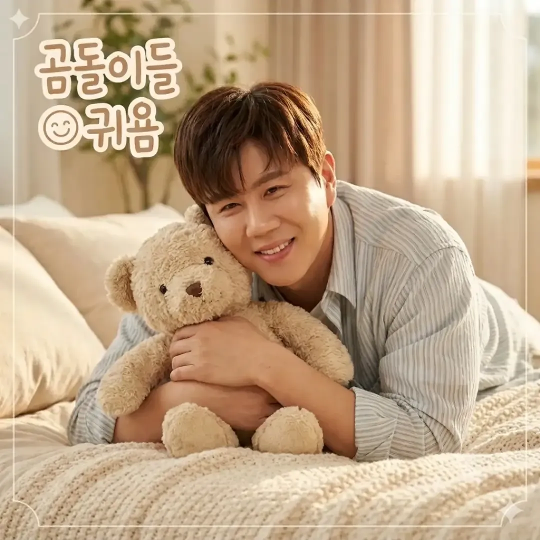 Behind-the-scenes cut of Jin Haesung