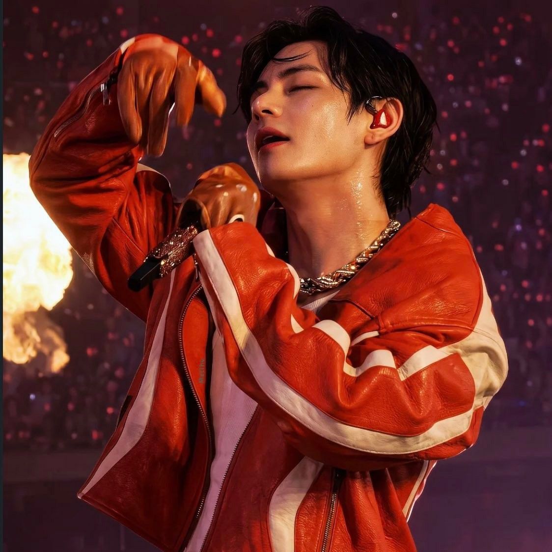 Behind-the-scenes cut of Kim Taehyung (V)