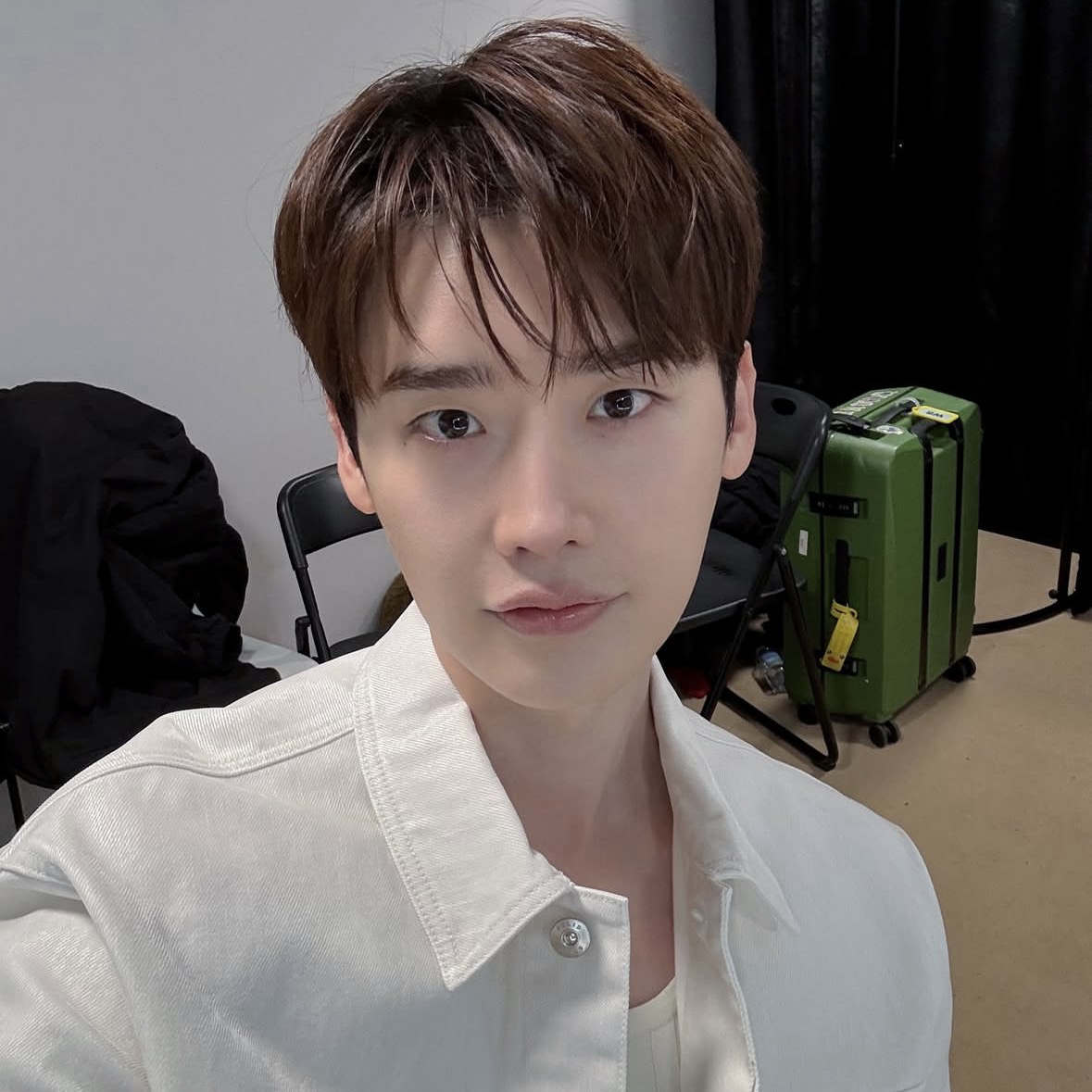 粉絲拍下的李鍾碩瞬間