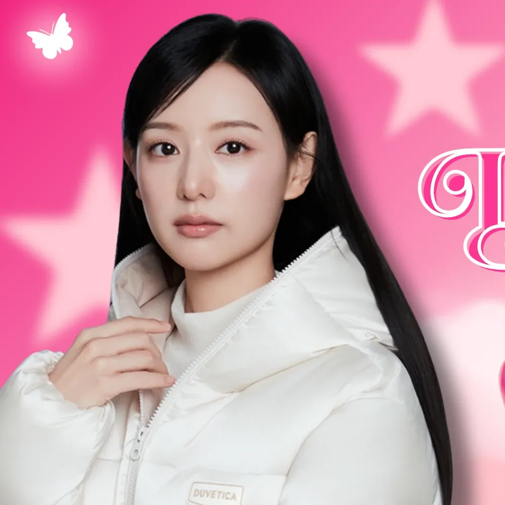 Behind-the-scenes cut of Kim Jiwon