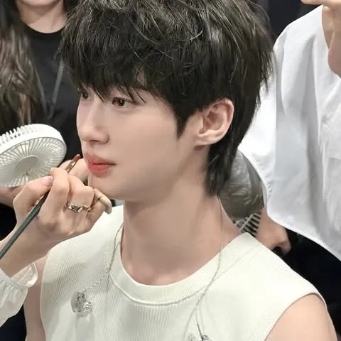 A moment captured by a fan of Byeon Wooseok