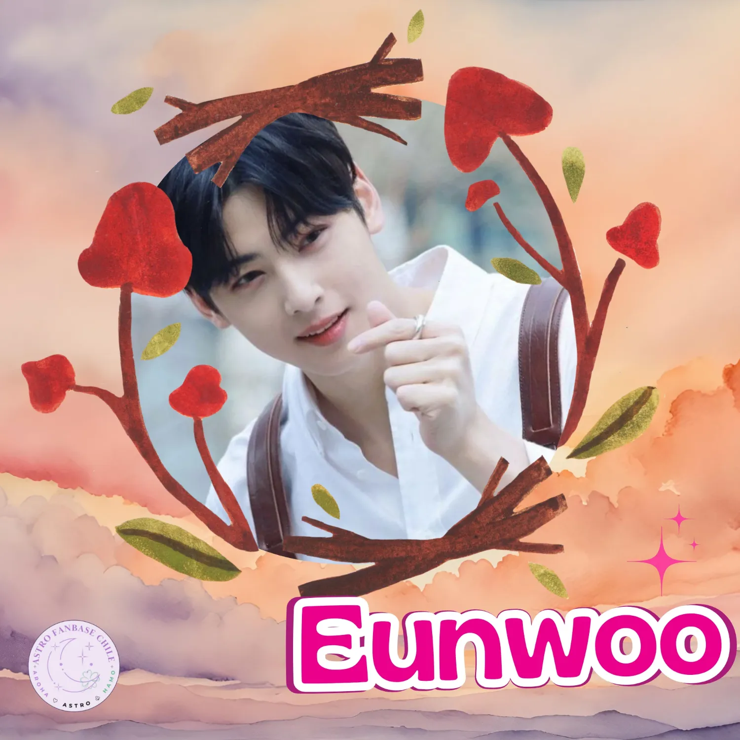 Behind-the-scenes cut of Cha Eunwoo