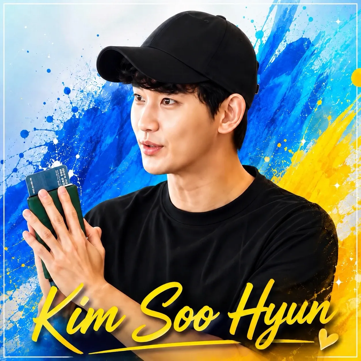 Behind-the-scenes cut of Kim Soohyun