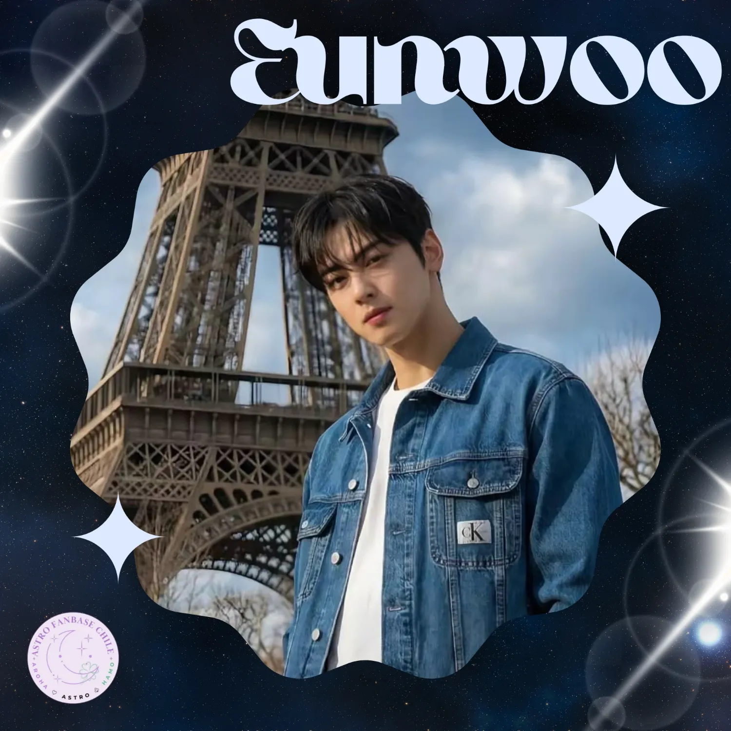 Behind-the-scenes cut of Cha Eunwoo