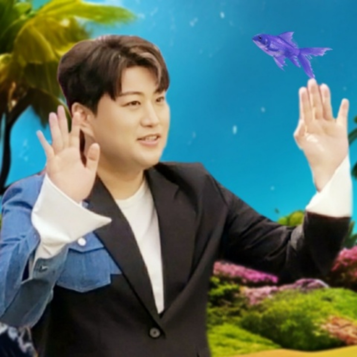 Momen yang diabadikan oleh penggemar Kim Hojoong