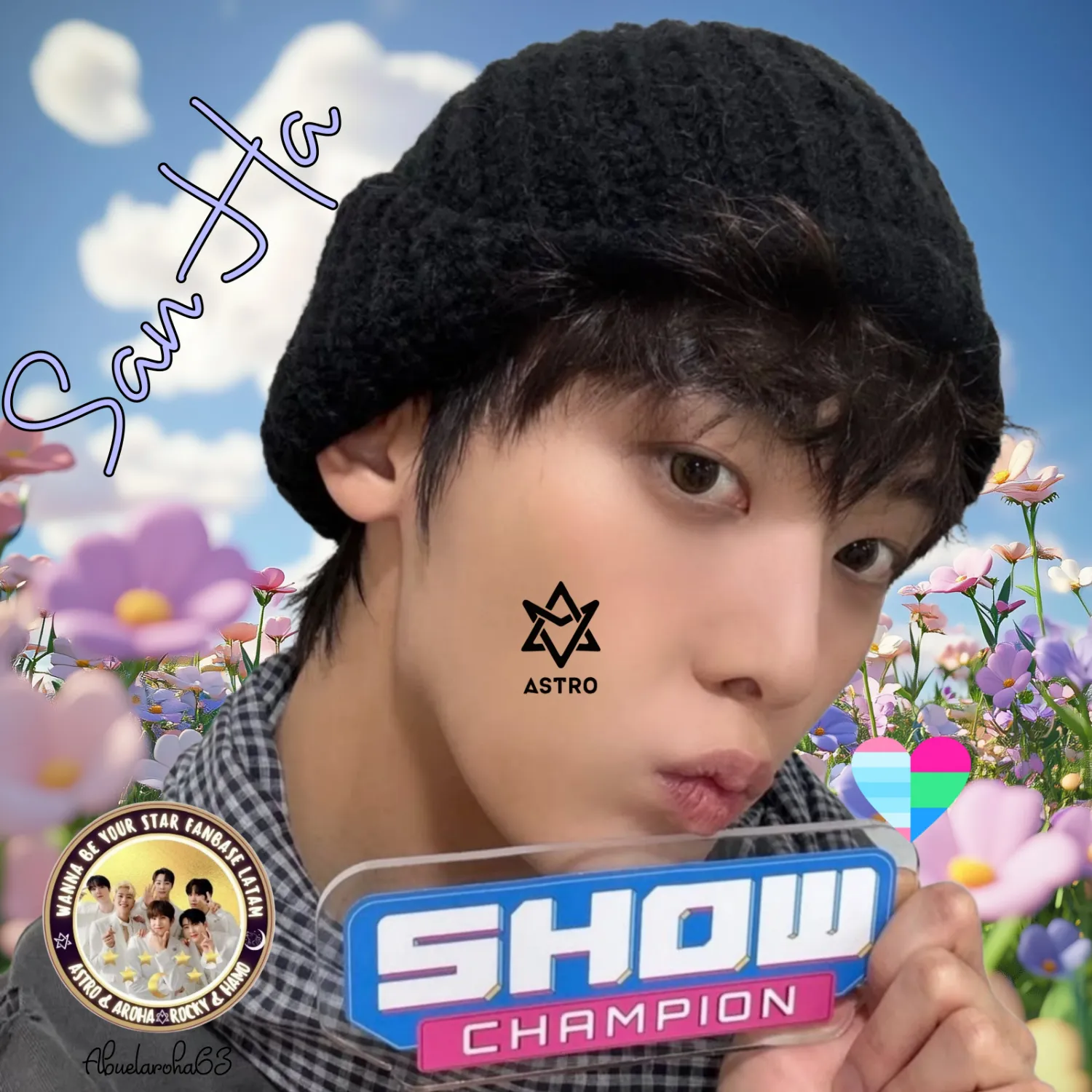 A moment captured by a fan of Yoon Sanha
