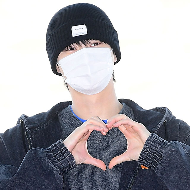 A moment captured by a fan of Byeon Wooseok