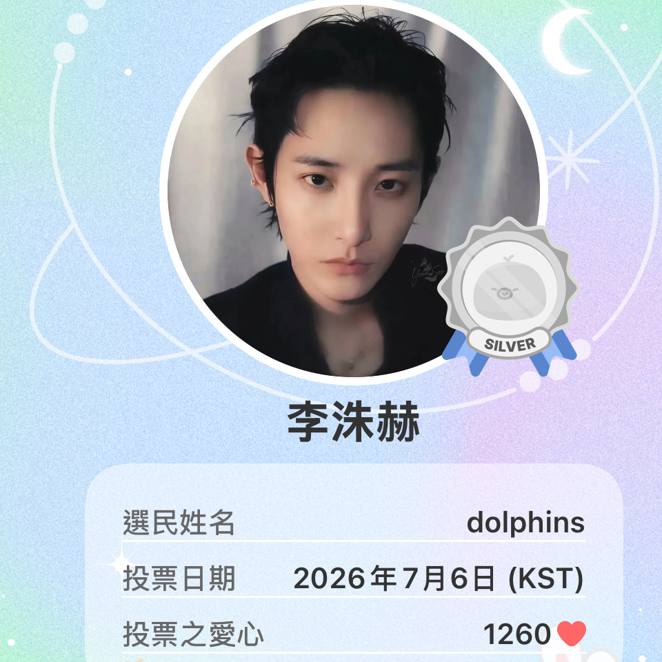 Recent activity shot of Lee Soohyuk