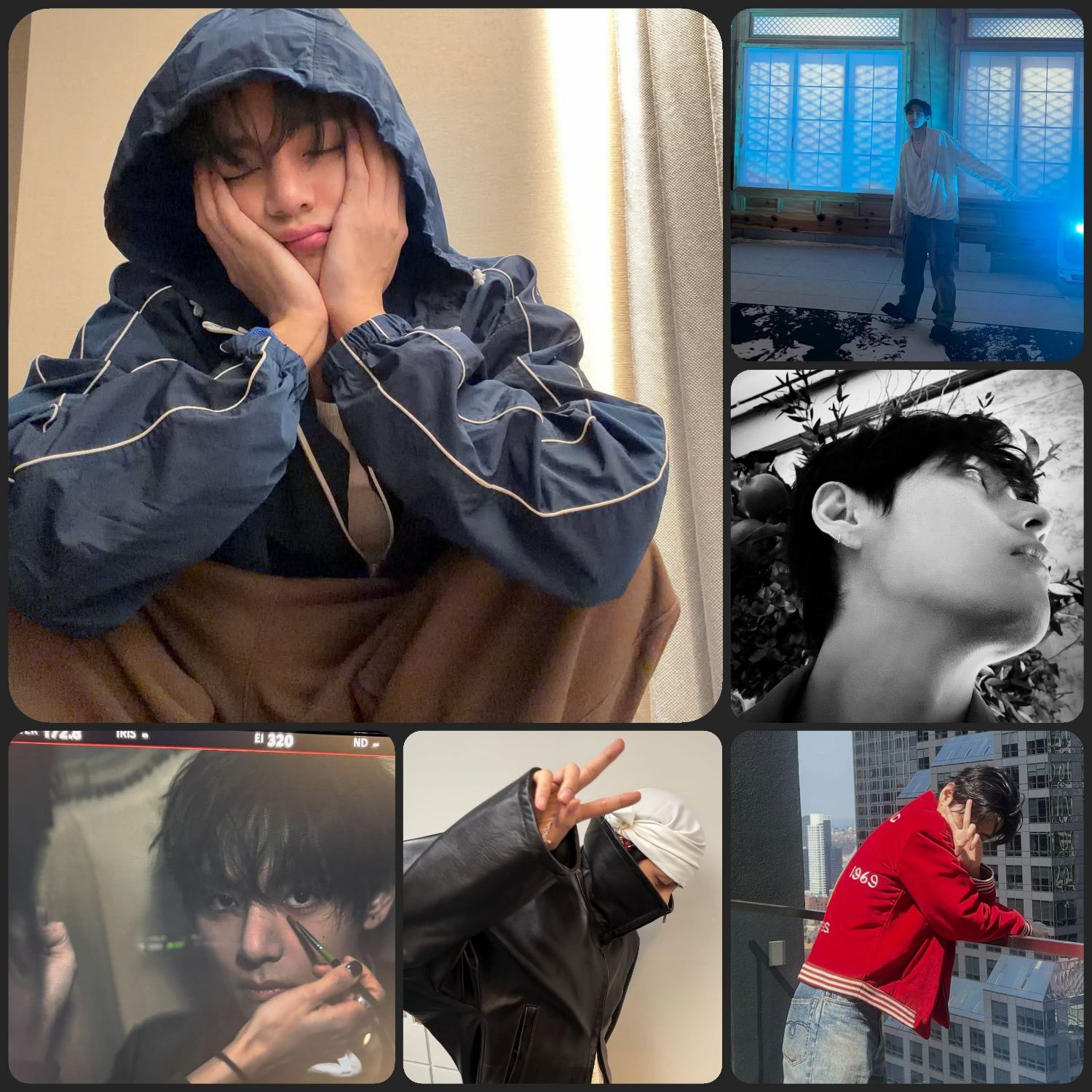 Behind-the-scenes cut of Kim Taehyung (V)