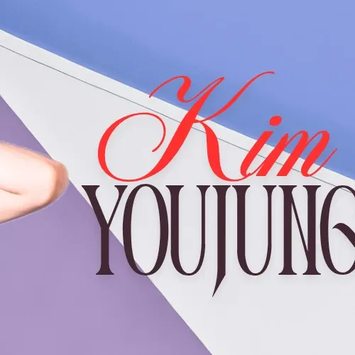 Behind-the-scenes cut of Kim Youjung