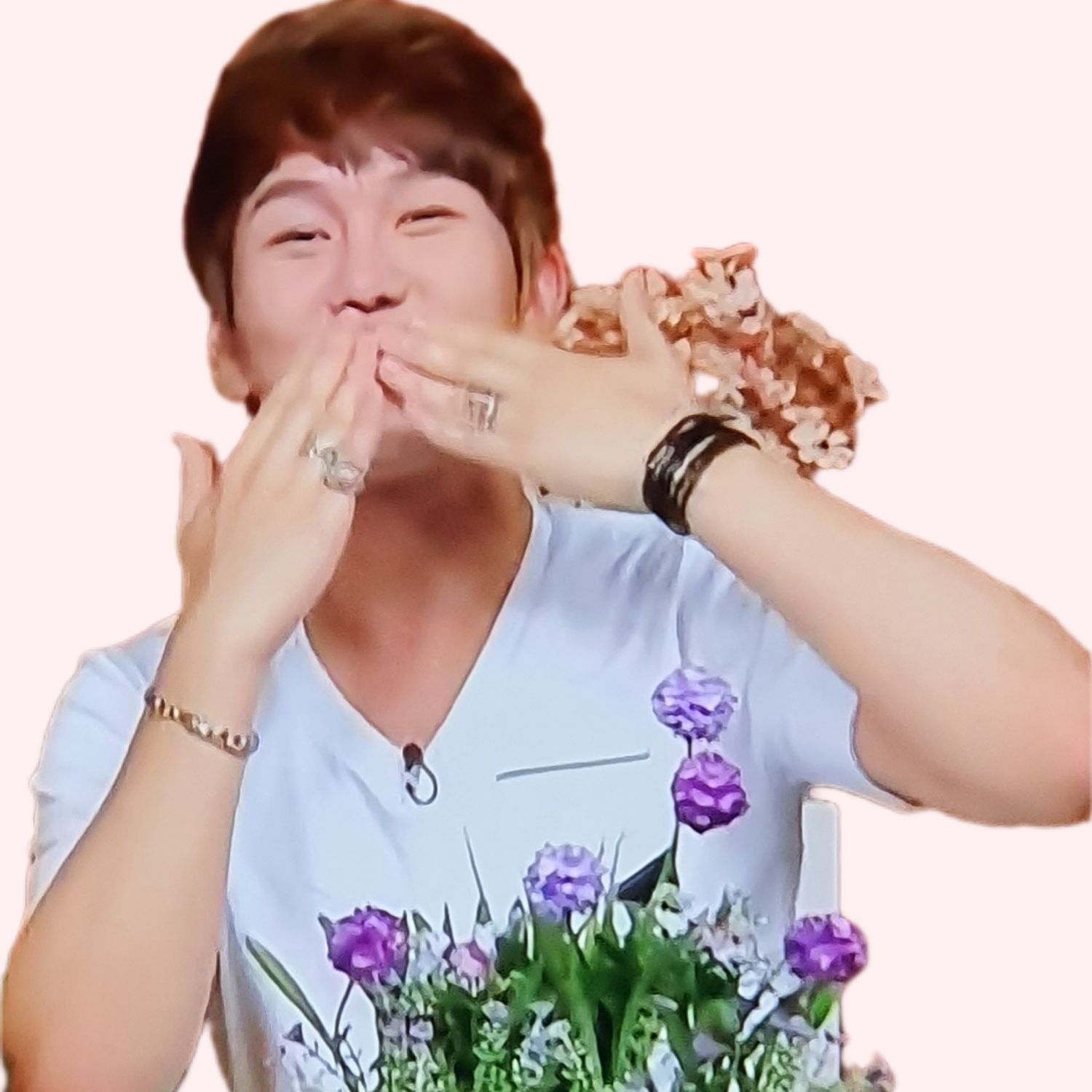 粉絲拍下的金秀瓚瞬間