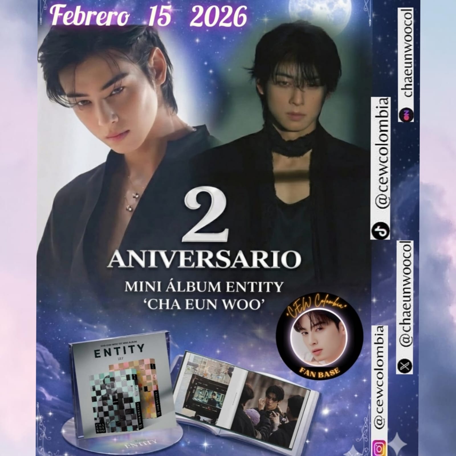 Recent activity shot of Cha Eunwoo