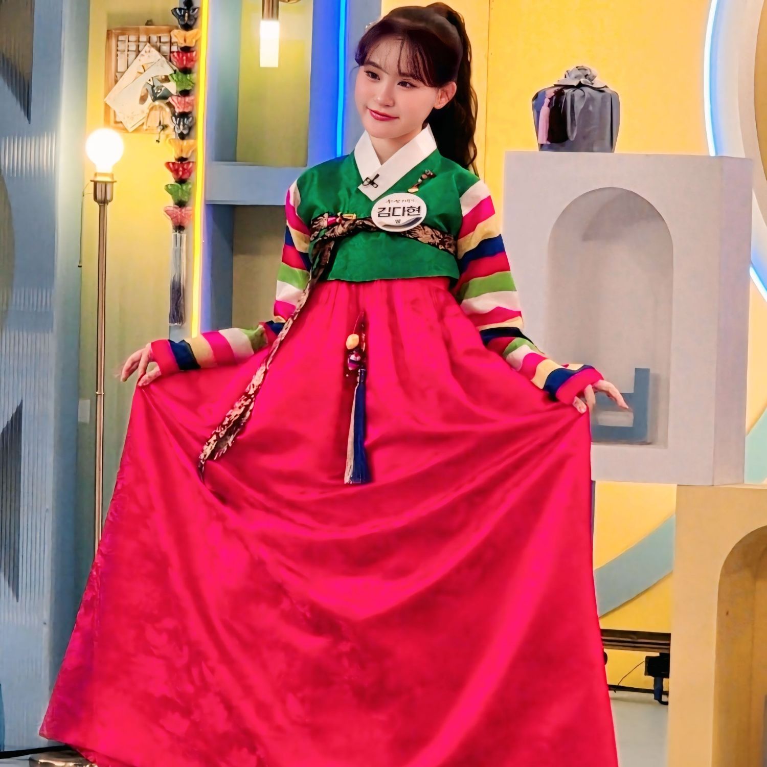 粉丝拍下的金多贤瞬间