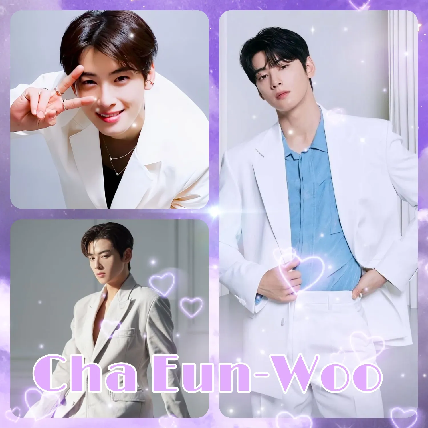 Recent activity shot of Cha Eunwoo
