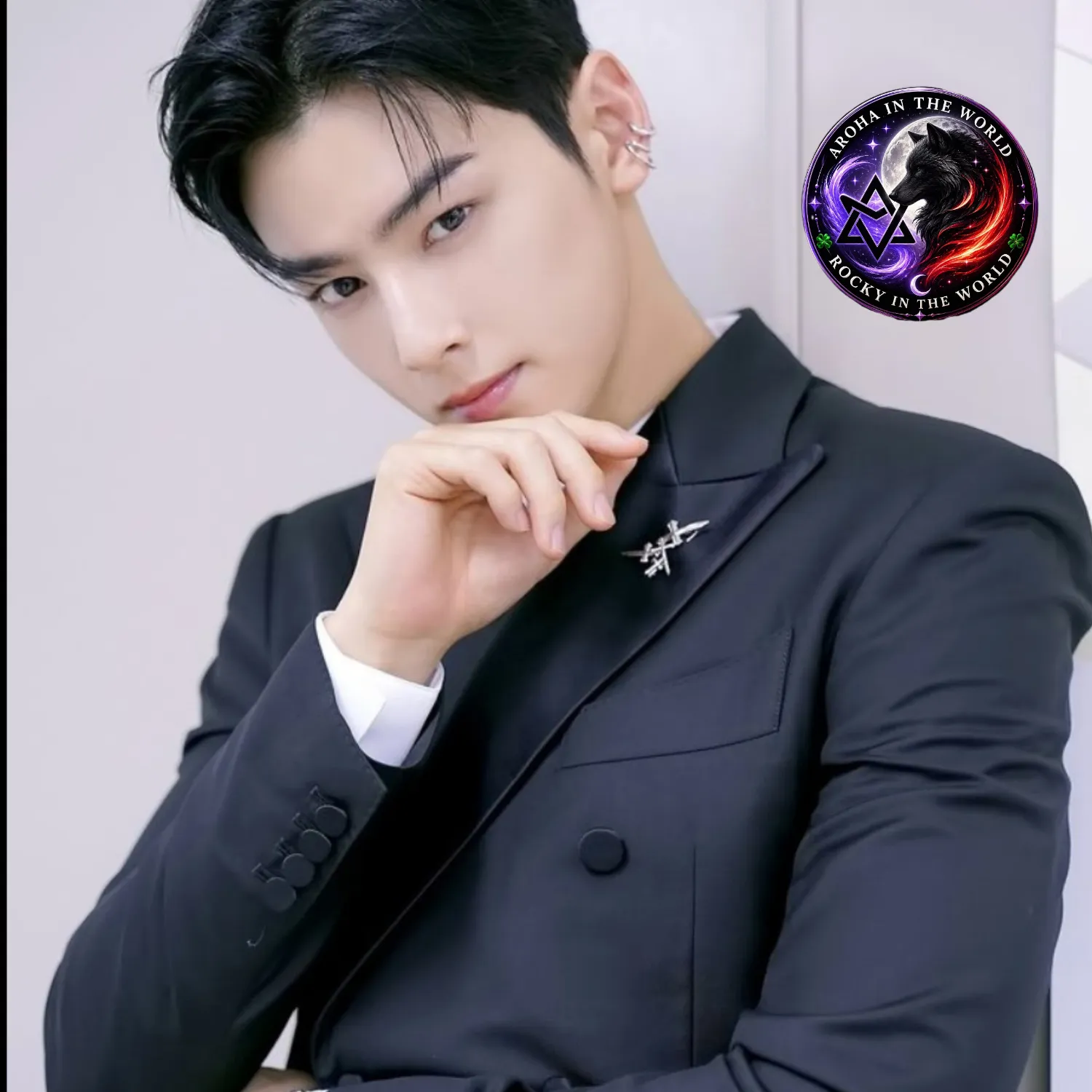 A moment captured by a fan of Cha Eunwoo