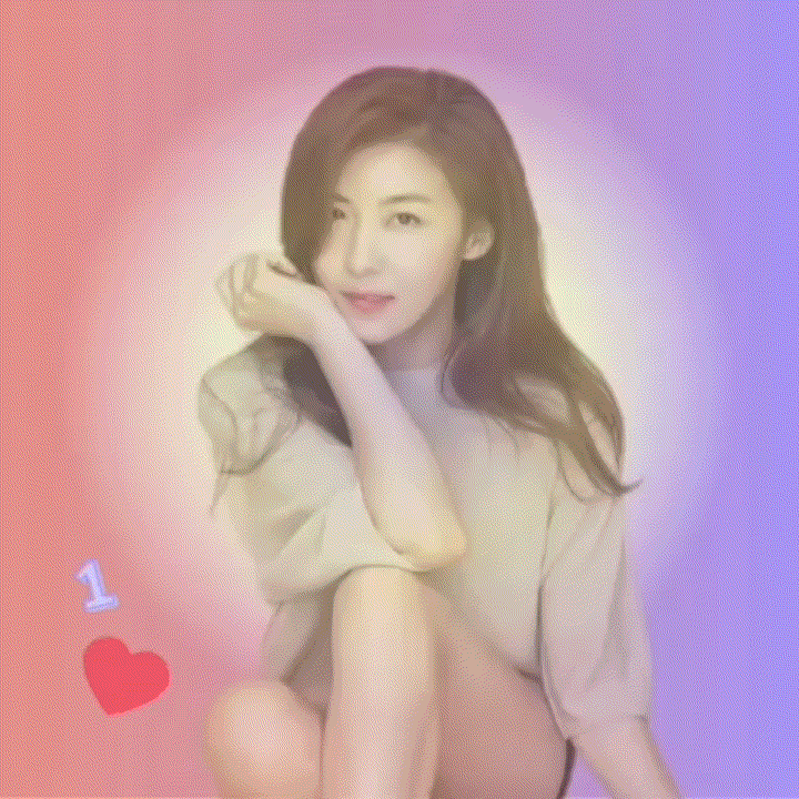 Behind-the-scenes cut of Ha Jiwon