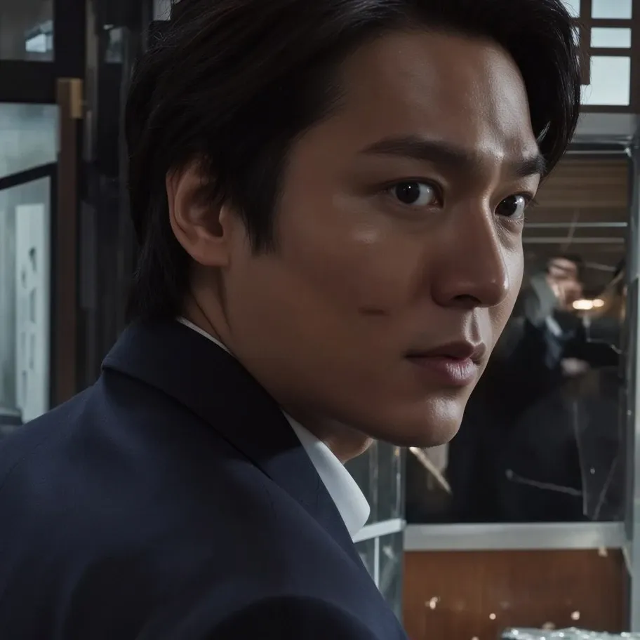 Behind-the-scenes cut of Lee Minho