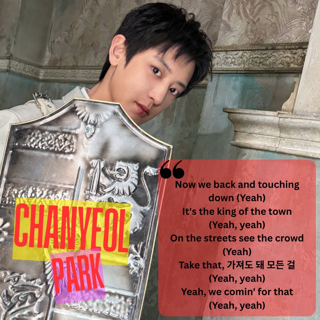 Behind-the-scenes cut of Chanyeol