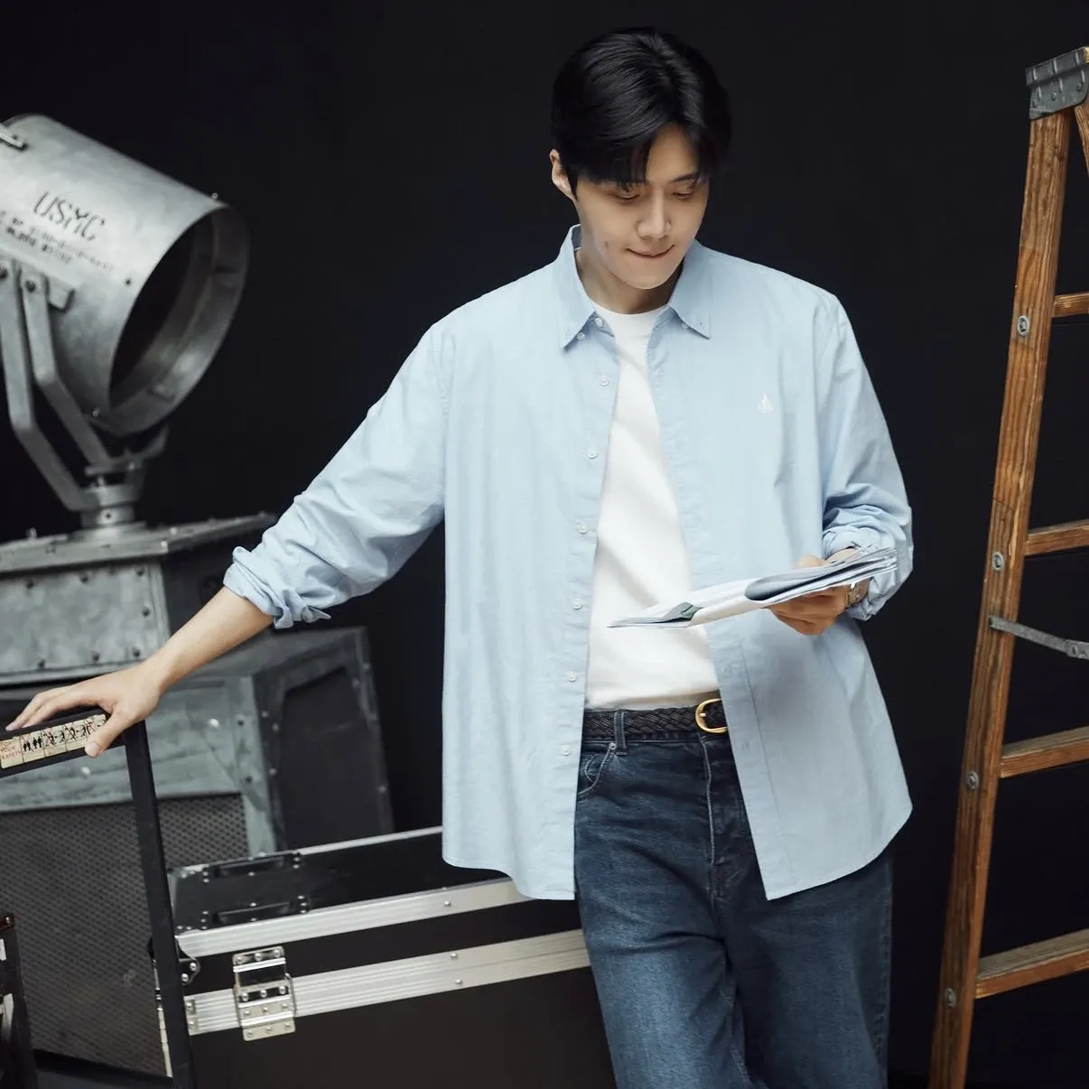 A moment captured by a fan of Kim Seonho