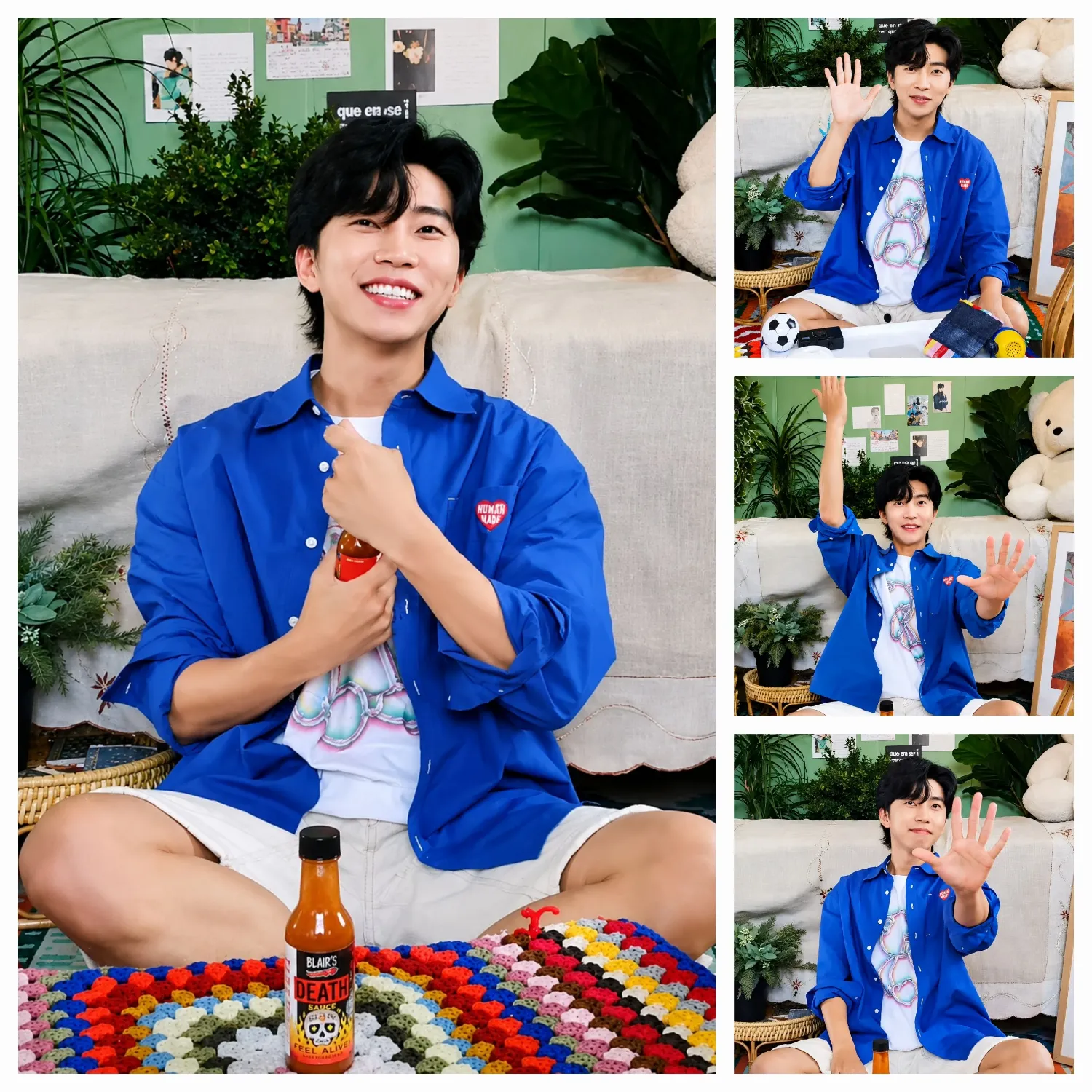 Behind-the-scenes cut of Lim Youngwoong