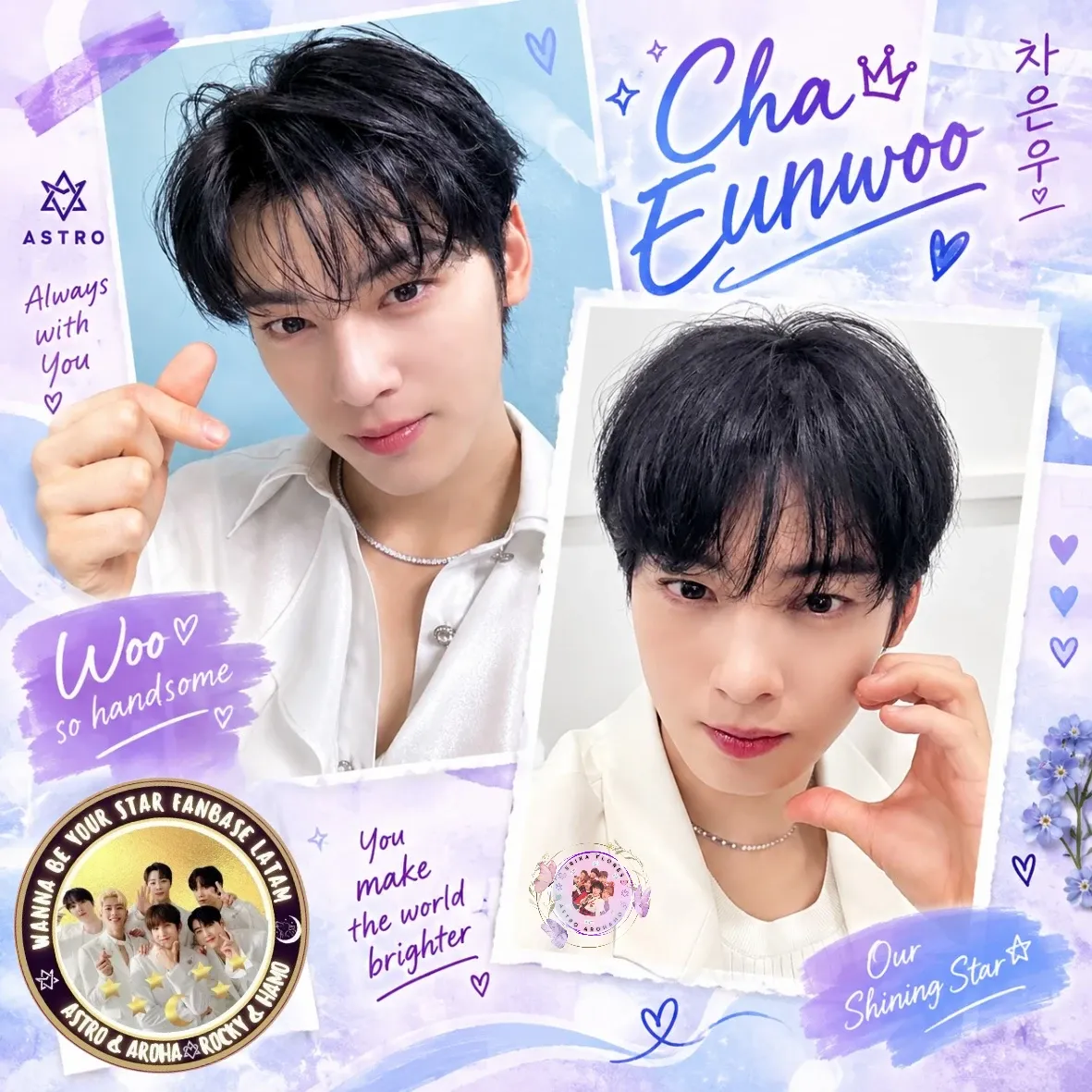 Latest photo of Cha Eunwoo