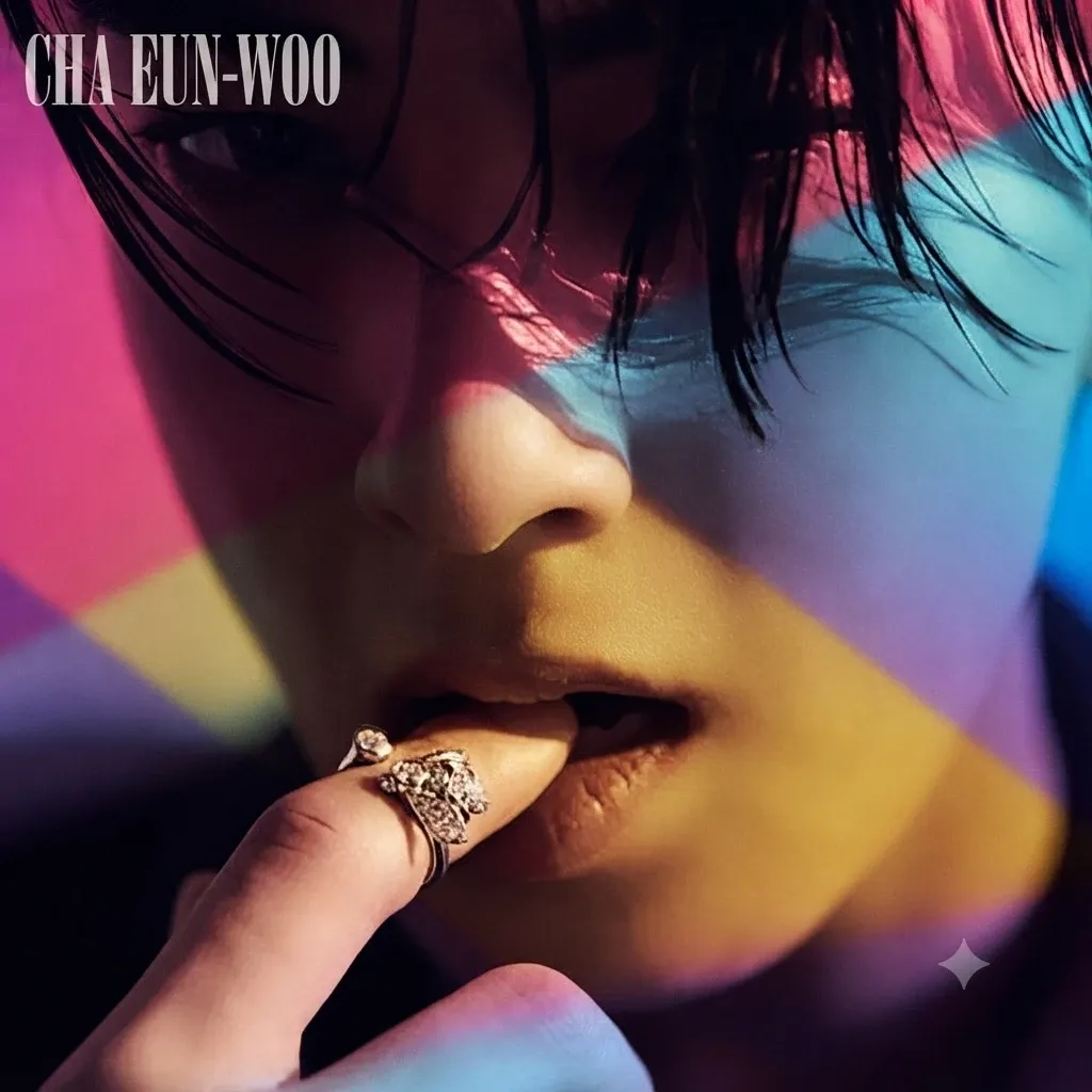 Behind-the-scenes cut of Cha Eunwoo