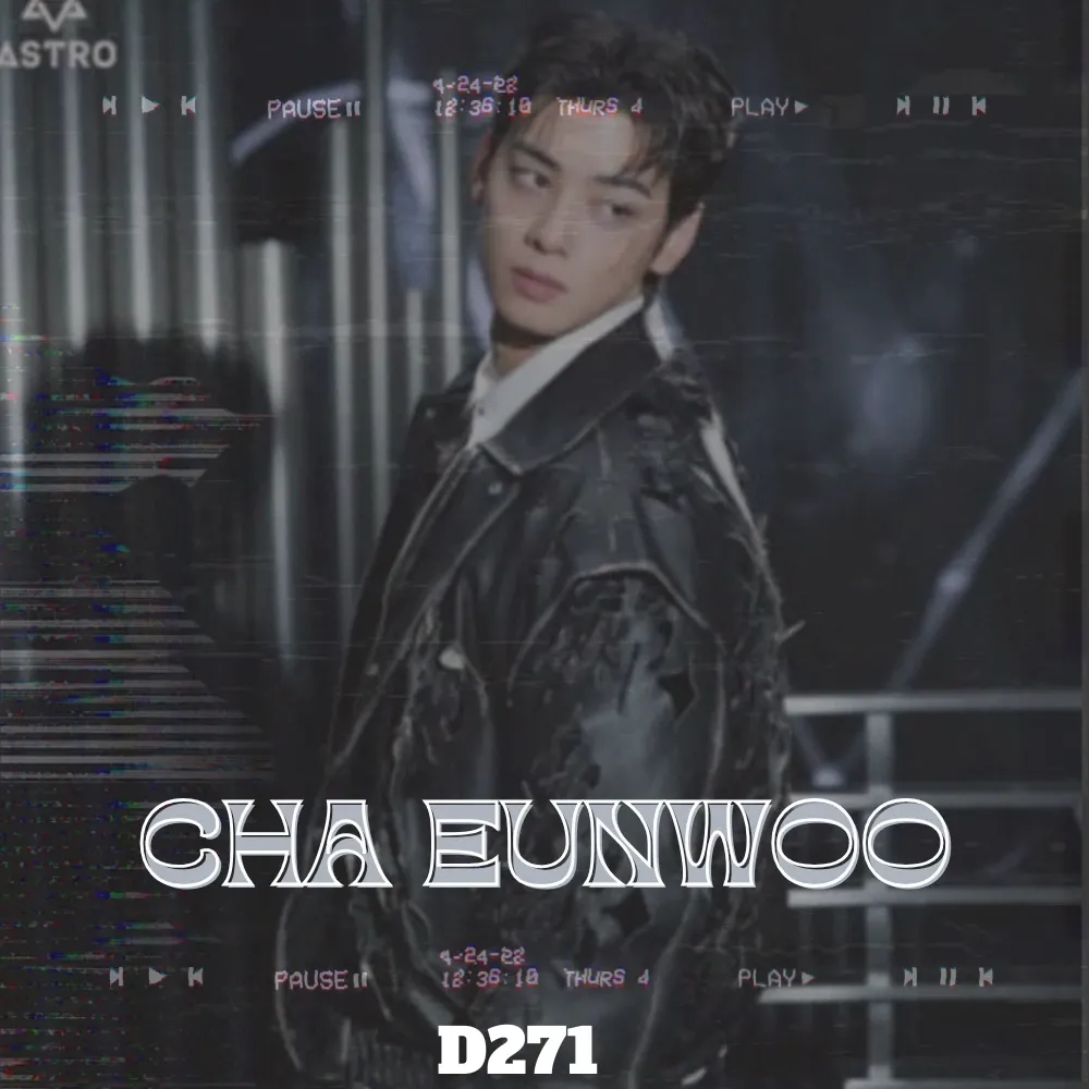 A moment captured by a fan of Cha Eunwoo