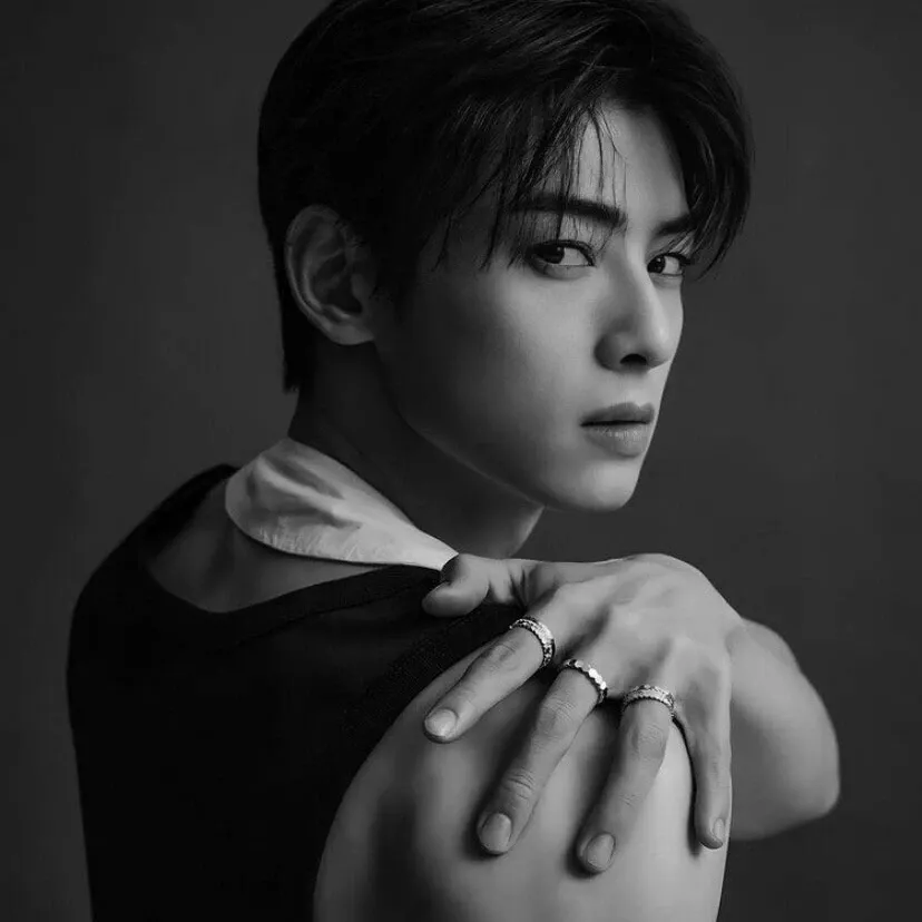 Recent activity shot of Cha Eunwoo