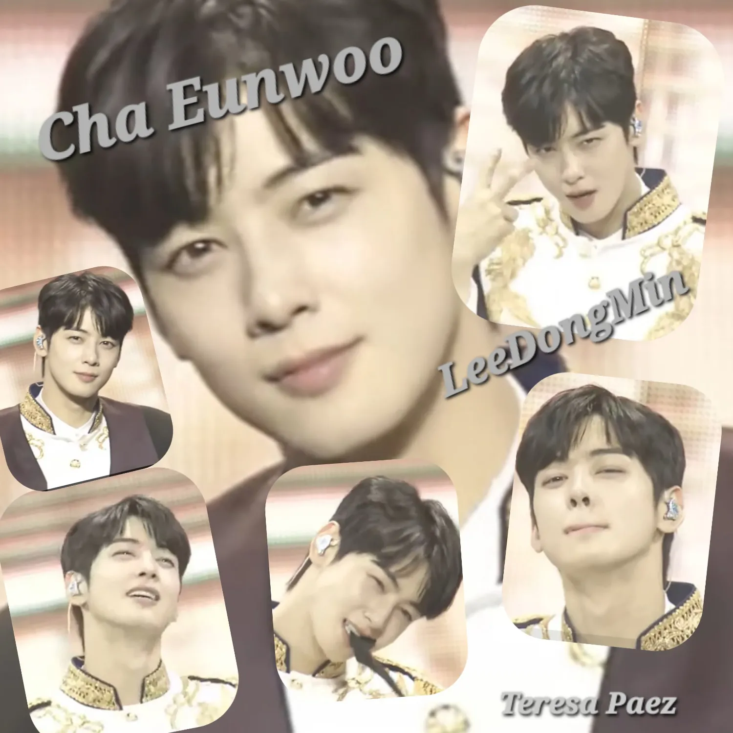 Behind-the-scenes cut of Cha Eunwoo