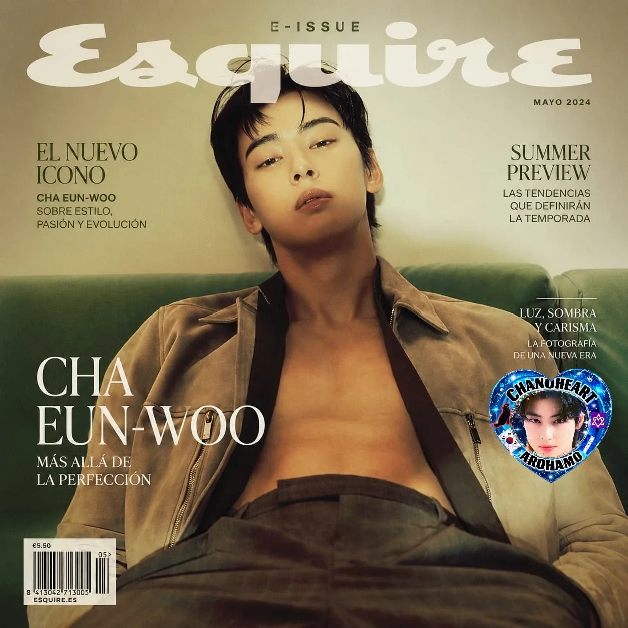 Latest photo of Cha Eunwoo