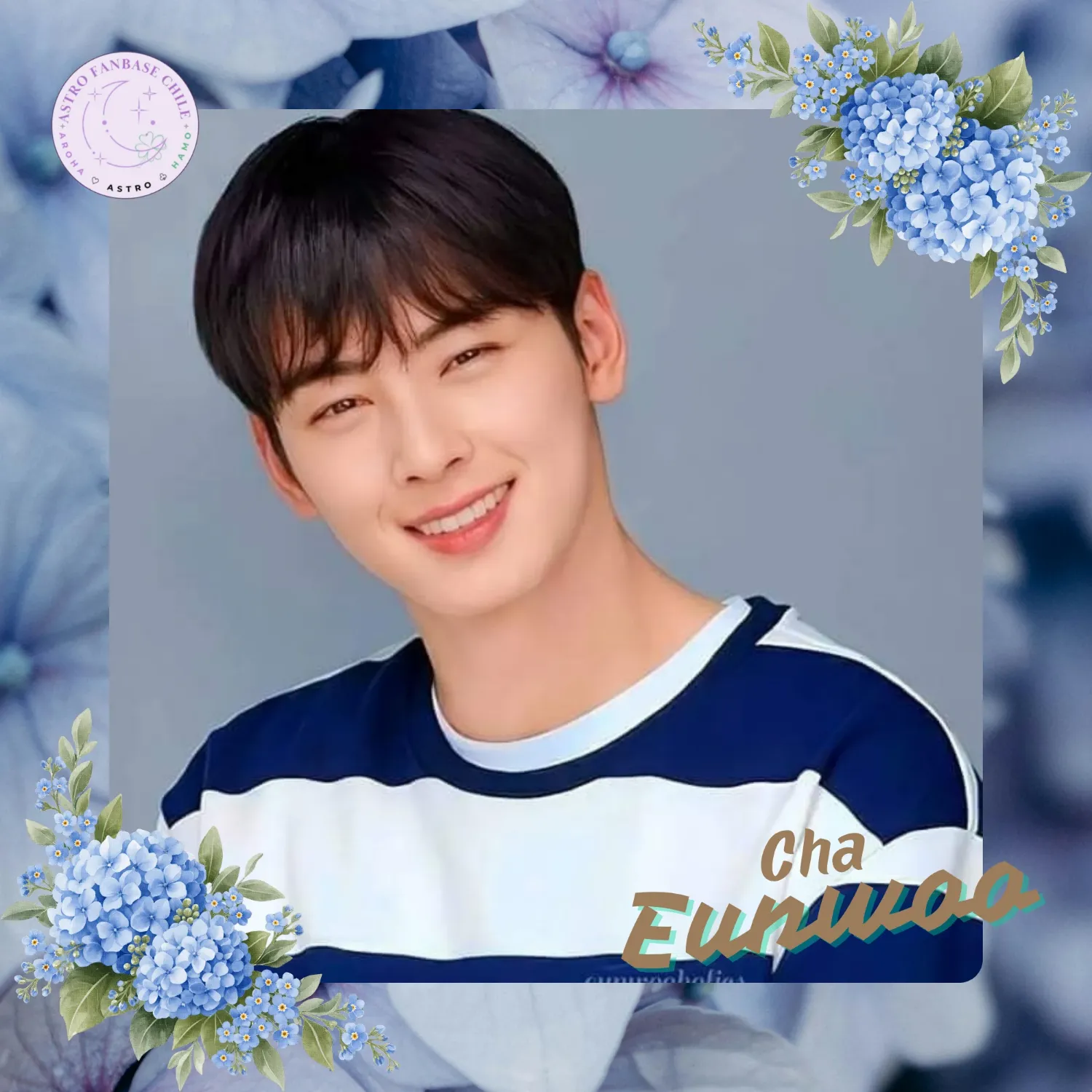 Recent activity shot of Cha Eunwoo