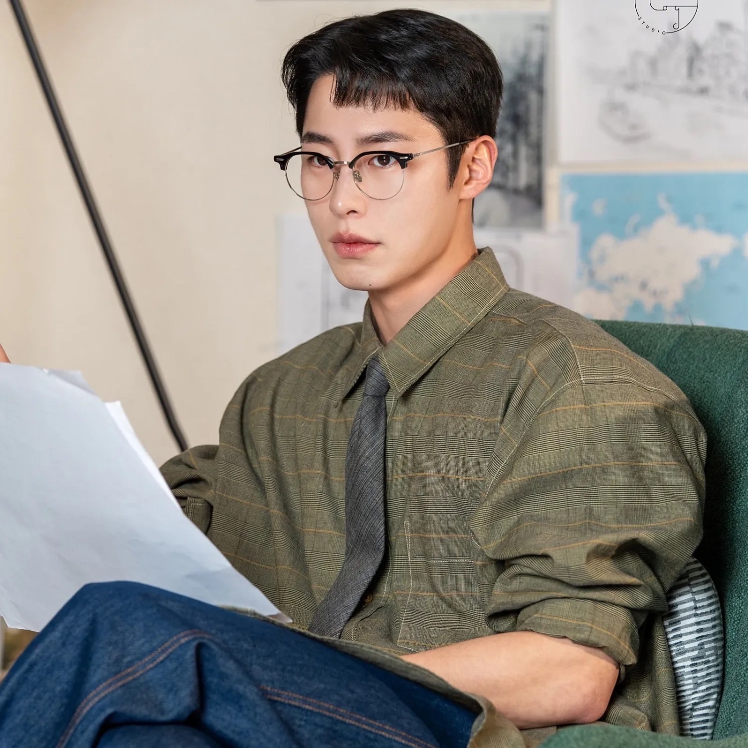 Recent activity shot of Lee Jaewook