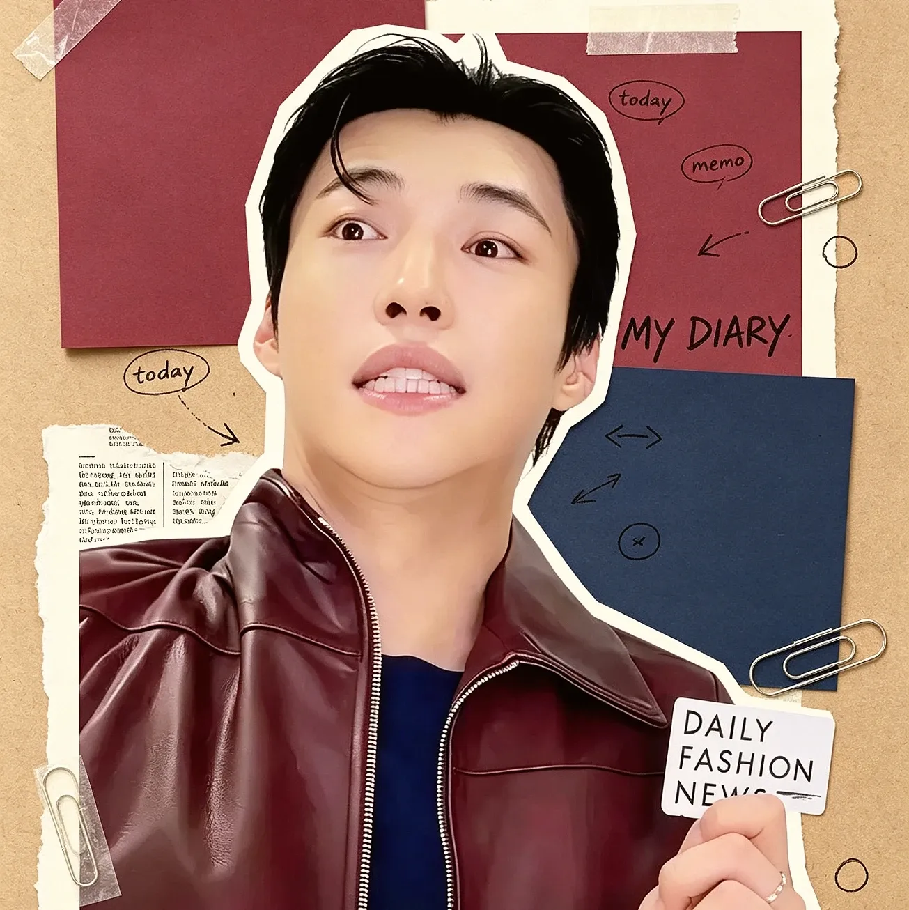 Behind-the-scenes cut of Woo Dohwan