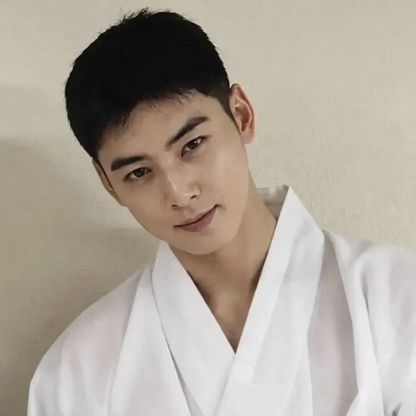 A moment captured by a fan of Cha Eunwoo