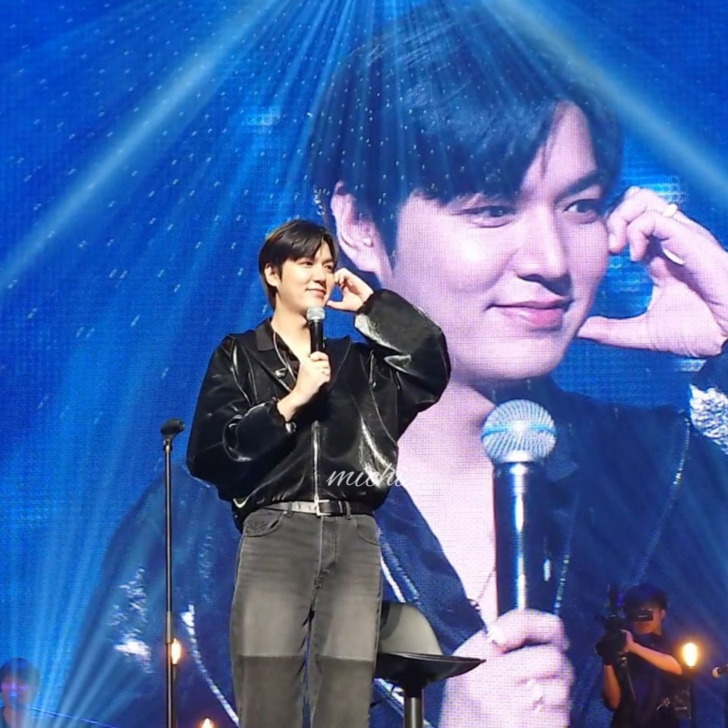 Behind-the-scenes cut of Lee Minho