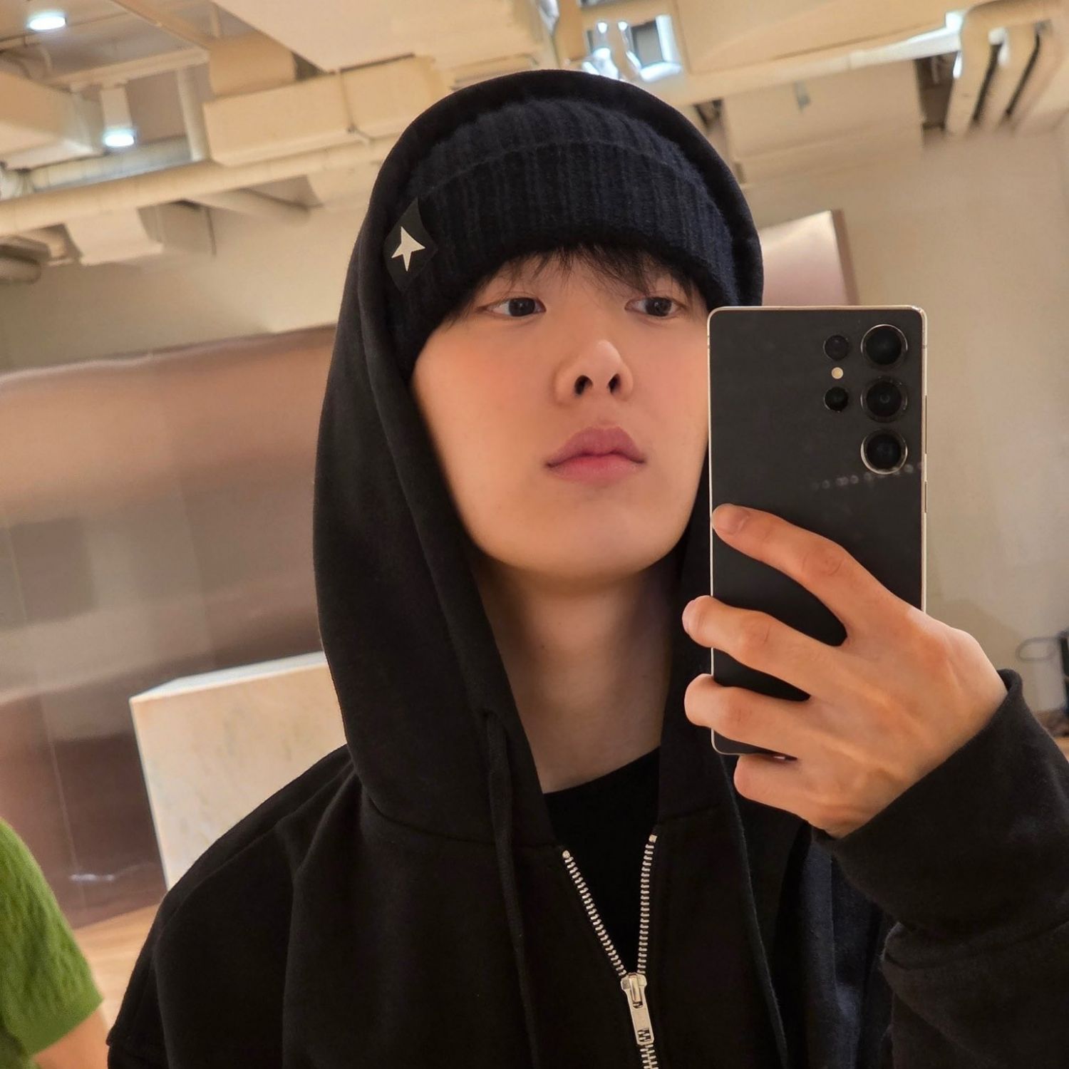 Recent activity shot of Yoon Sanha