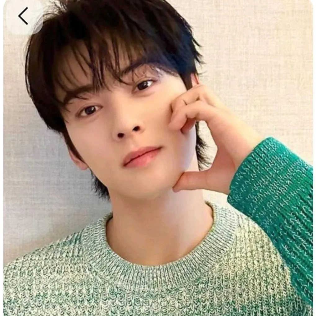 Recent activity shot of Cha Eunwoo