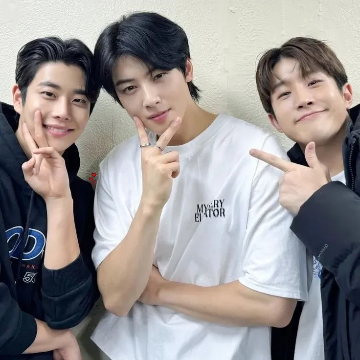 Recent activity shot of Cha Eunwoo