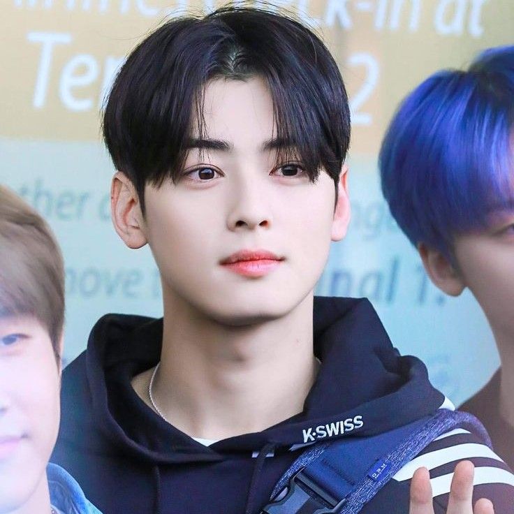 A moment captured by a fan of Cha Eunwoo