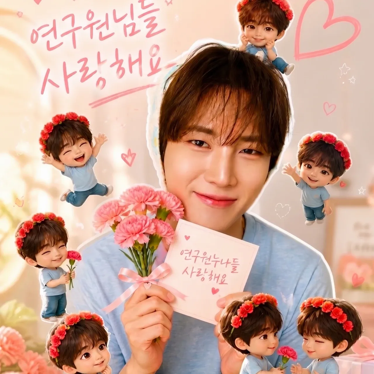 Behind-the-scenes cut of Kim Jungyeon
