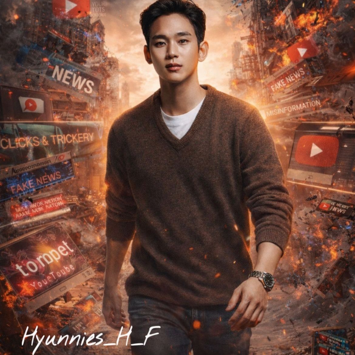 A moment captured by a fan of Kim Soohyun