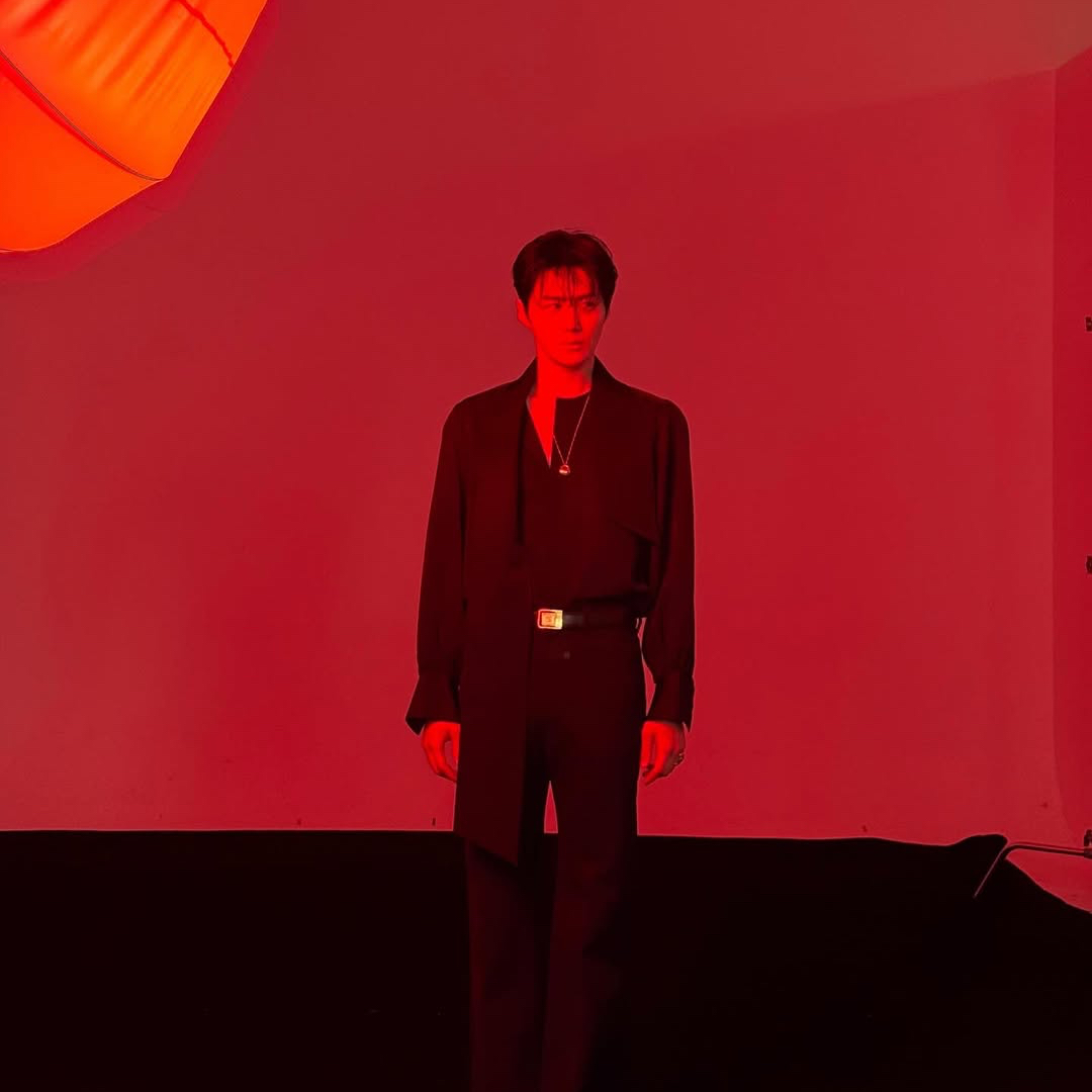 A moment captured by a fan of Kim Seonho