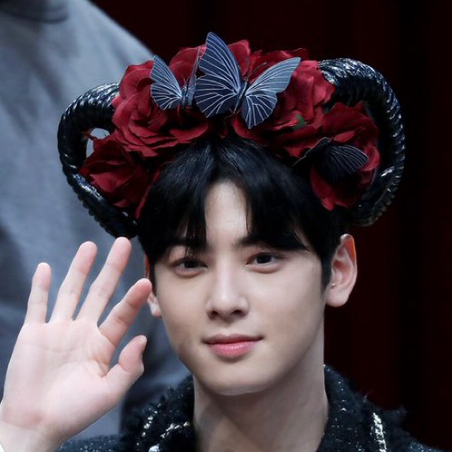 A moment captured by a fan of Cha Eunwoo