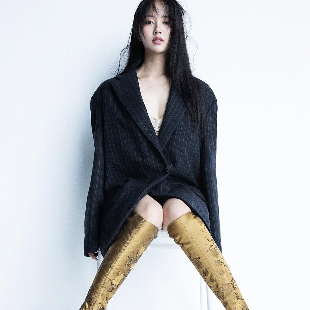 Behind-the-scenes cut of Kim Sohyun