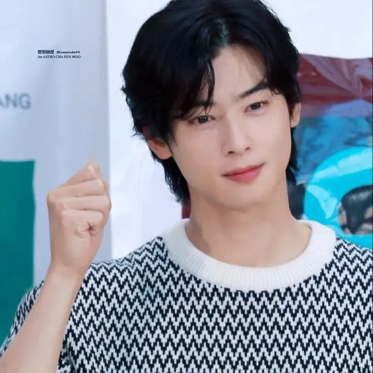 A moment captured by a fan of Cha Eunwoo