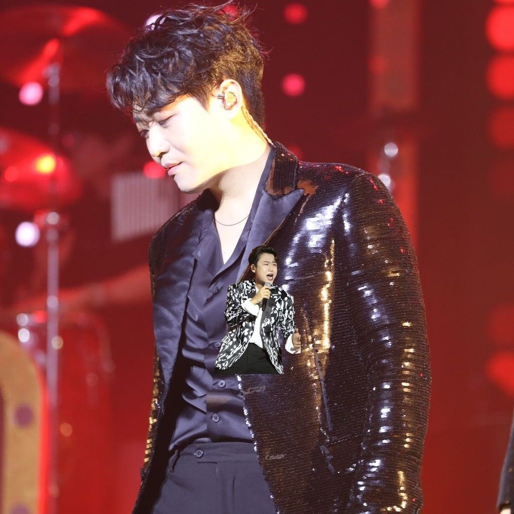 A moment captured by a fan of Min Soohyun